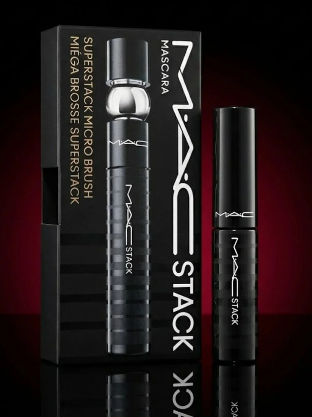 TRAVEL MAC COSMETICS MAC STACK MASCARA Superstack Micro Brush